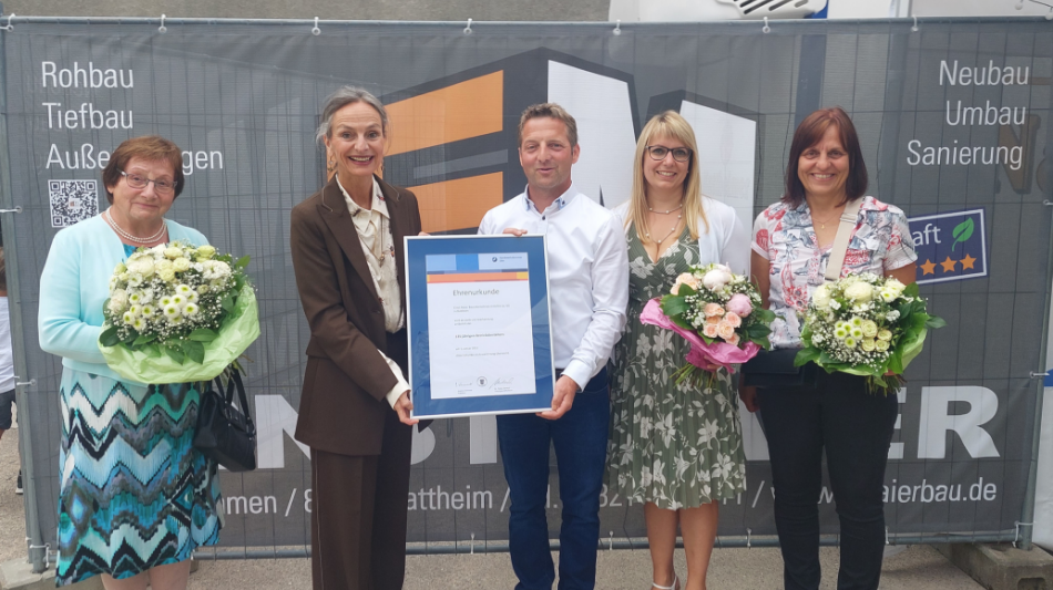 Firmenehrung